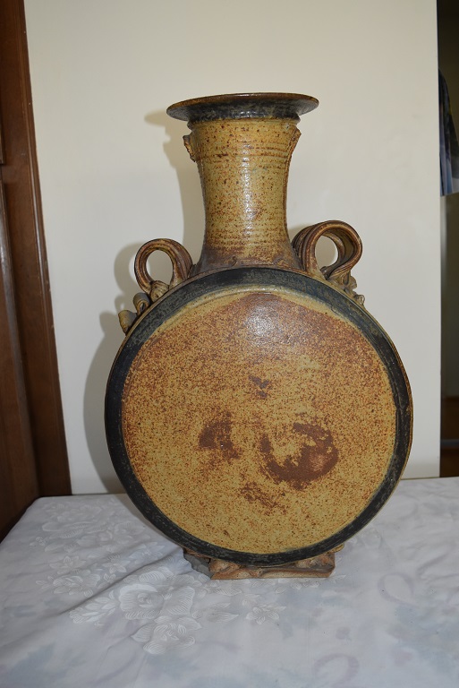 Large Pottery Floor Model Vase